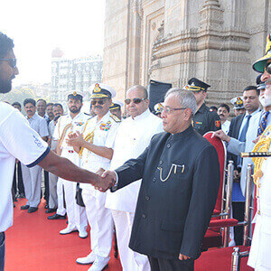 Ceremonial Reception of Mhdaei 